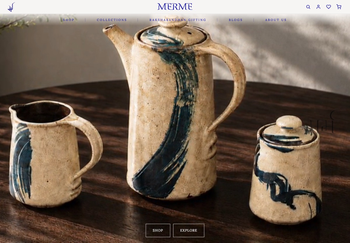 Merme website